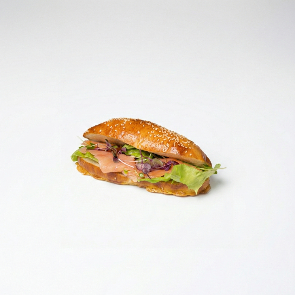 Avocado Salmon Sandwich