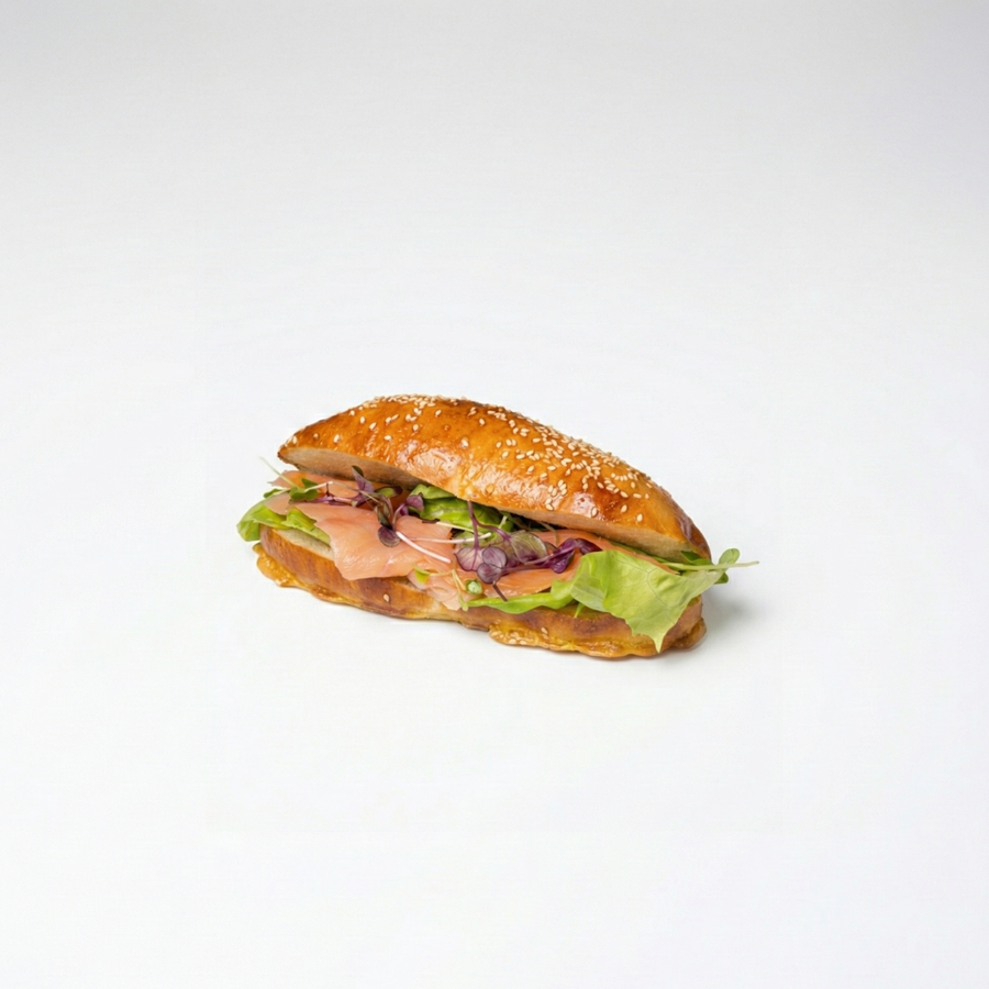 Avocado Salmon Sandwich