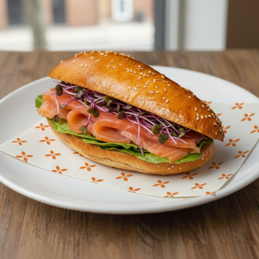 Avocado Salmon Sandwich