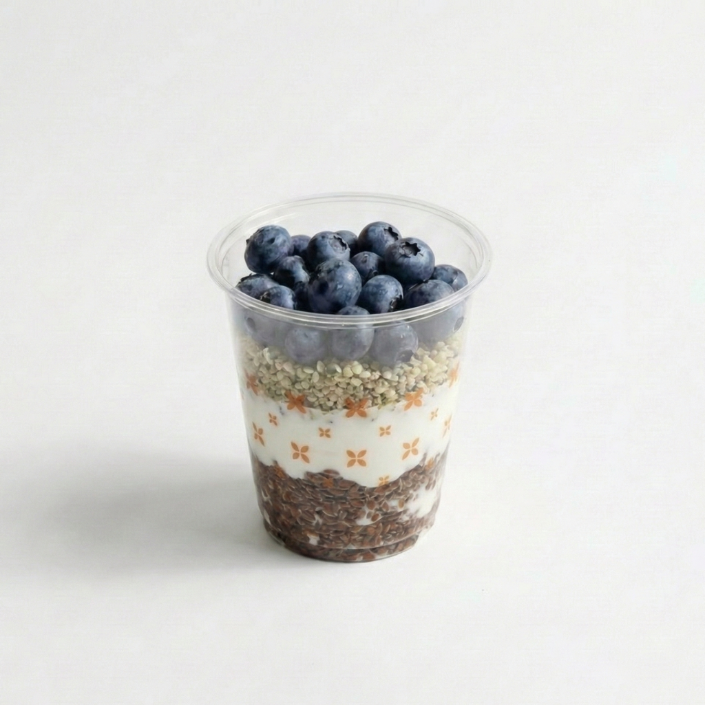 Organic Flaxseed Yogurt Parfait