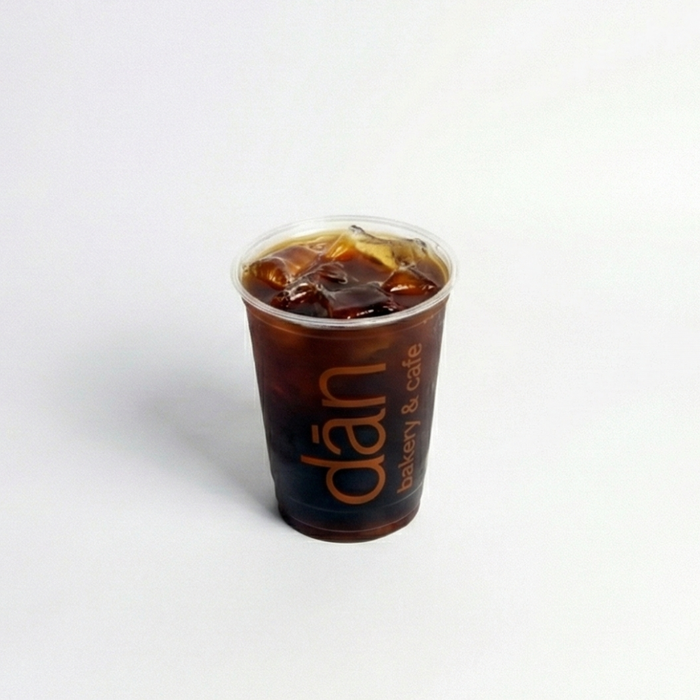 Cold brew coffee at dän Bakery & Café