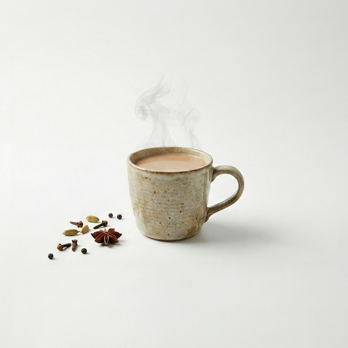 Chai tea at dän Bakery & Café