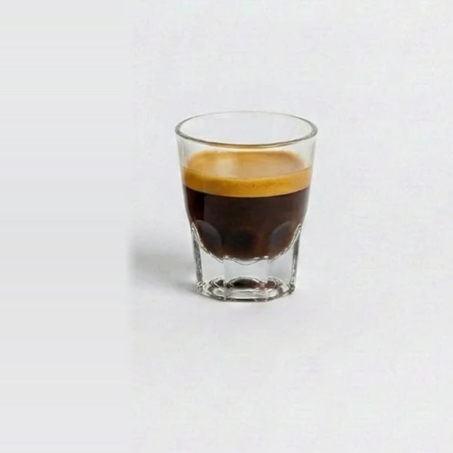 Double shot of Afficionado espresso