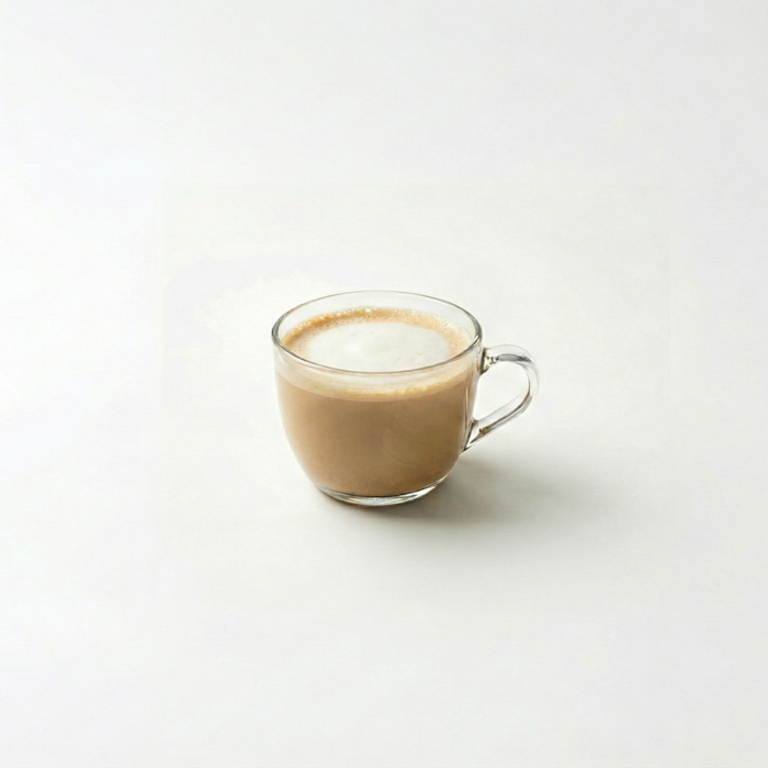 Chai latte at dän Bakery & Café
