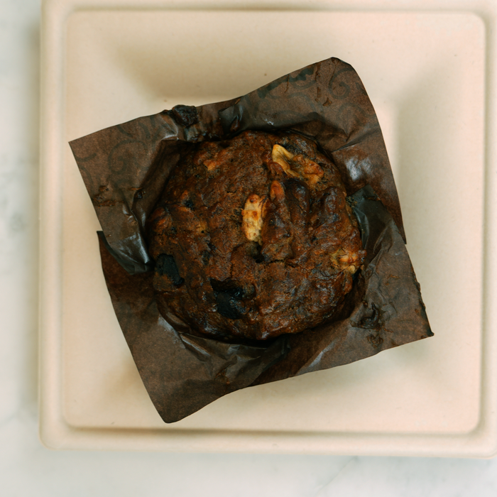 Peanut Banana Chocolate Muffin (Gluten-Free)