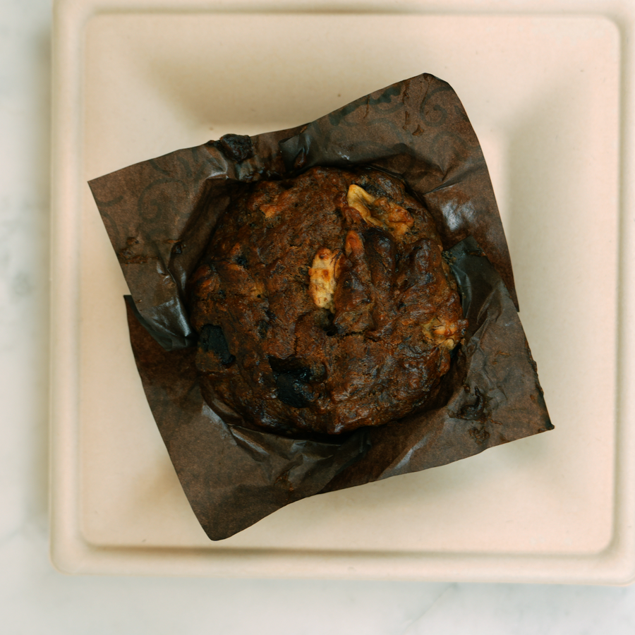 Peanut Banana Chocolate Muffin (Gluten-Free)